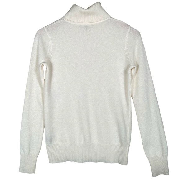 NEIMAN MARCUS The Cashmere Collection Minimalist Cashmere Turtleneck - Picture 2 of 7